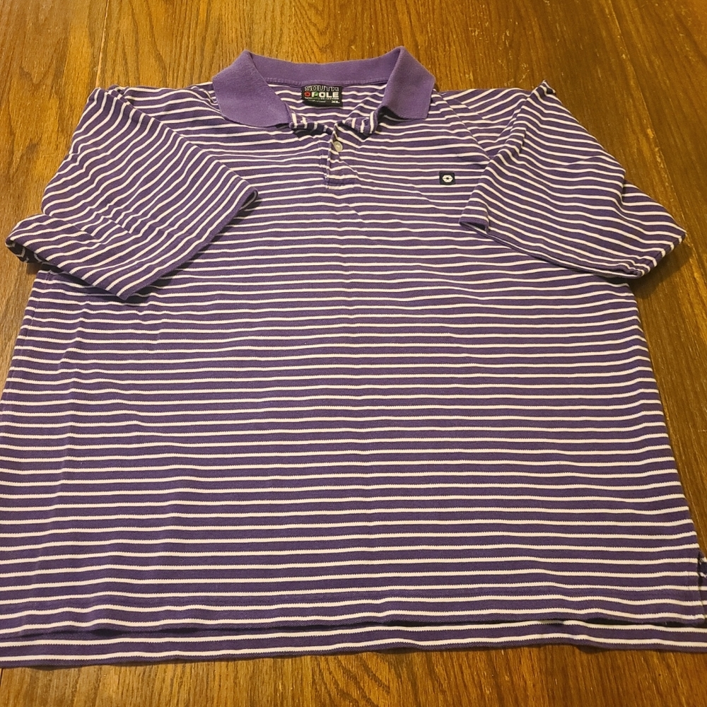 South Pole purple Polo shirt XL